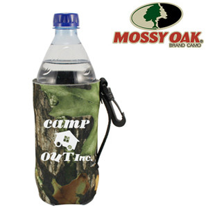 Promotional Koozies: Mossy Oak TM Collapsible Water Bottle Coolies